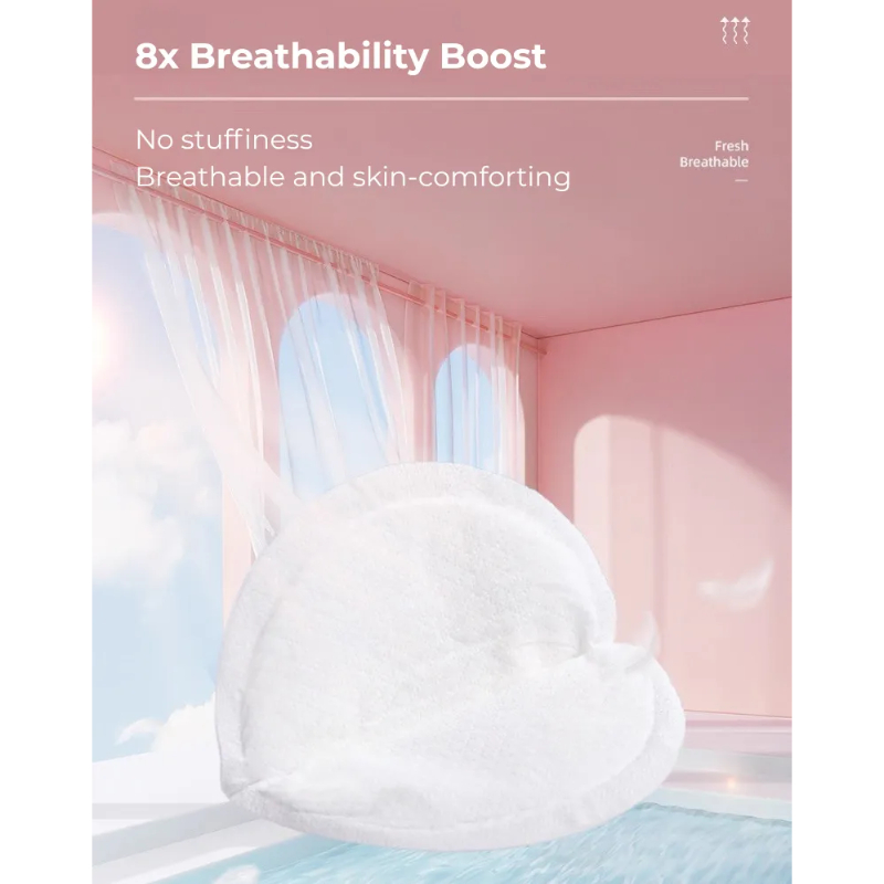 Deeyeo Comfort Ultra-Thin Breast Pads – 10 pcs